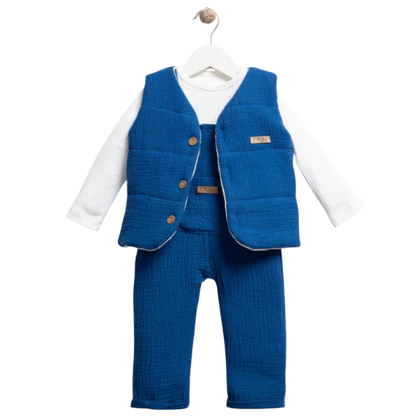 MimiCoco Müslin Tulumlu Bebek Takım