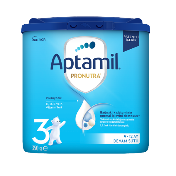 Aptamil 3 Devam Sütü 350 gr 9-12 Ay Akıllı Kutu