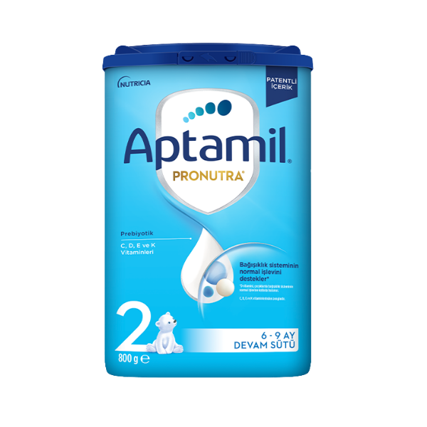 Aptamil 2 Devam Sütü 800 gr 6-9 Ay Akıllı Kutu