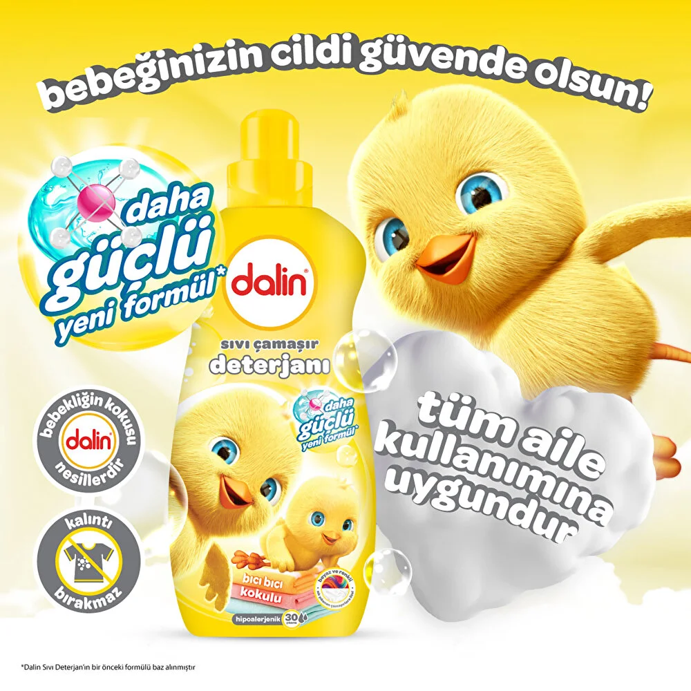Dalin Sıvı Çamaşır Deterjanı 1500 ml - Görsel 4